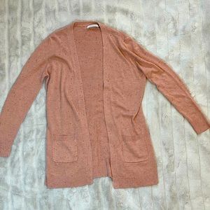 Pink cardigan